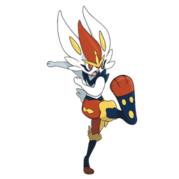 Cinderace, a fire-type Pokemon